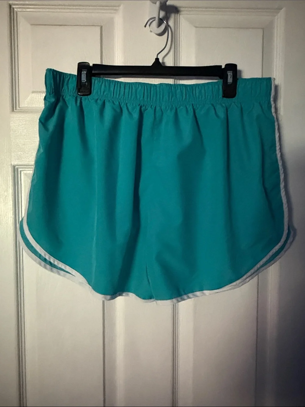 Nike Tempo Women's Teal Running Shorts with White Trim XL
